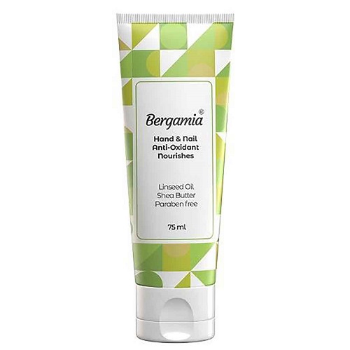 کرم مرطوب کننده دست و ناخن روغن کتان برگامیا